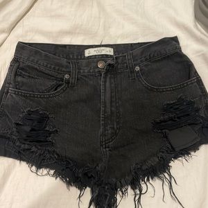 Abercrombie& Fitch Shorts, black , size: 6